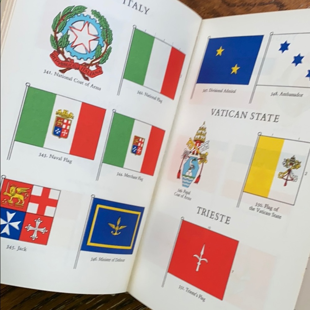 Vintage The Flag Book Rare! 1959 (860 in color) - Picture 14 of 16